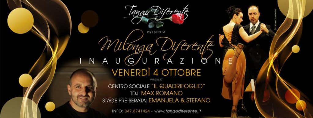 Milonga Diferente @ Centro Sociale Quadrifoglio